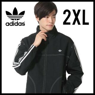 アディダス(adidas)の【大きいサイズ】adidas★ベッケンバウアー トラックジャケット★黒★2XL(ジャージ)