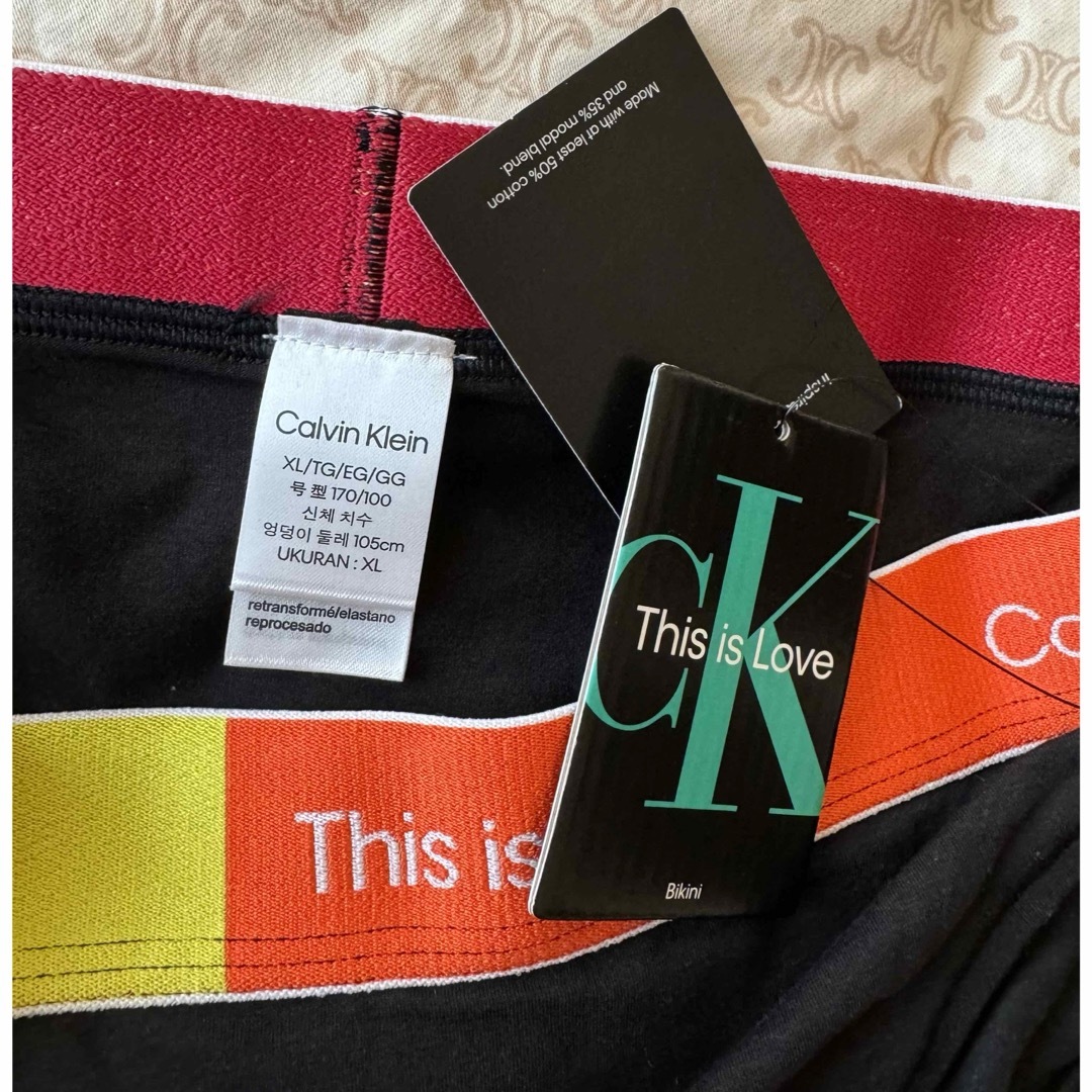 Calvin Klein(カルバンクライン)の未使用タグ付《Calvin Klein 》カルバンクライン ビキニ ショーツ レディースの下着/アンダーウェア(ショーツ)の商品写真