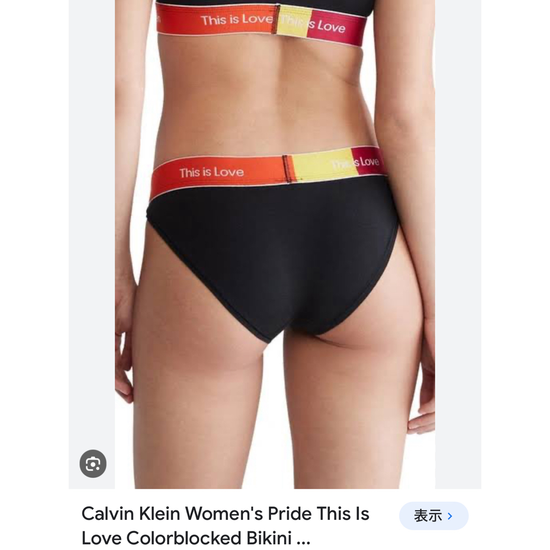 Calvin Klein(カルバンクライン)の未使用タグ付《Calvin Klein 》カルバンクライン ビキニ ショーツ レディースの下着/アンダーウェア(ショーツ)の商品写真