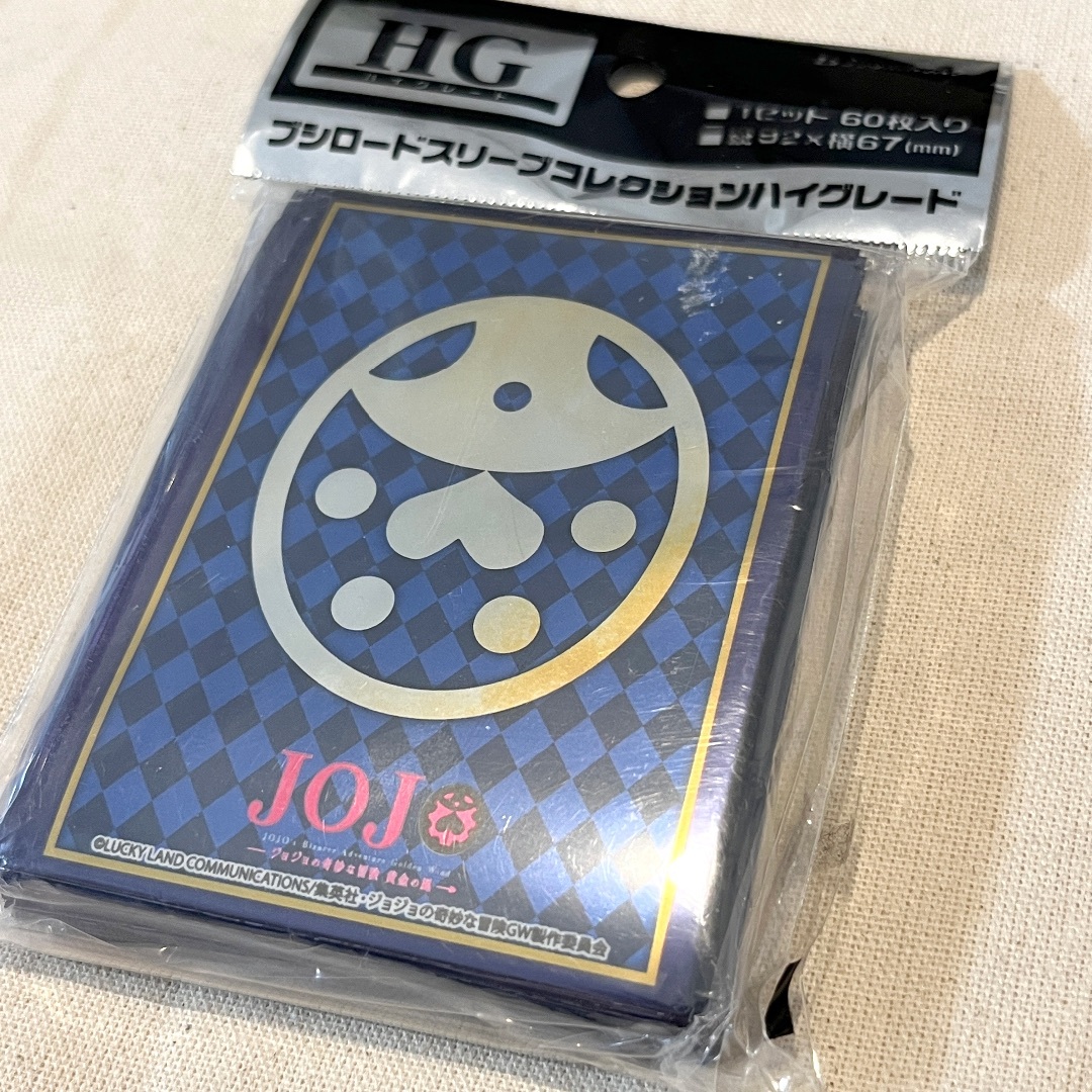 スリーブコレクション ジョジョの奇妙な冒険 黄金の風 ジョルノ