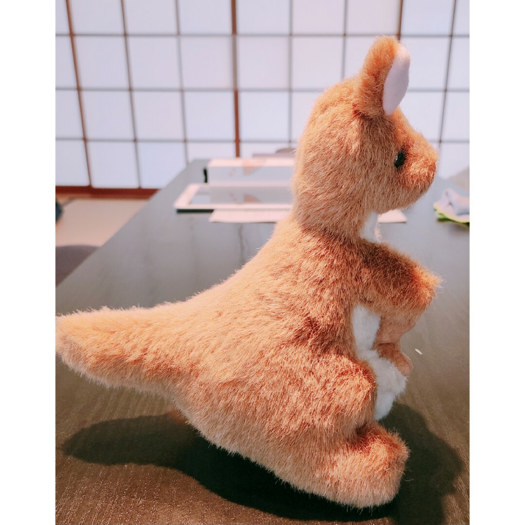 ぬいぐるみ　カンガルー　親子　A-SHOW エンタメ/ホビーのおもちゃ/ぬいぐるみ(ぬいぐるみ)の商品写真