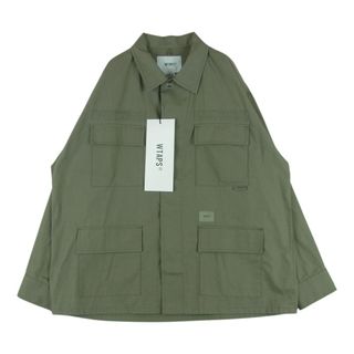 WTAPS 21AW LEAGUE LS ベージュ L フランネル シャツ