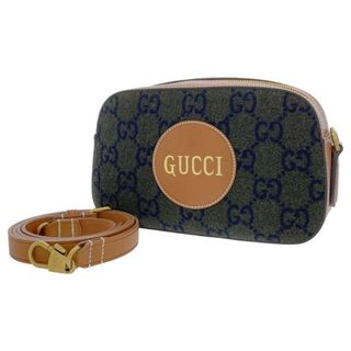 グッチ(Gucci)のグッチ ショルダーバッグ スクリプトロゴ ウール レザー 671625 GUCCI バッグ(ショルダーバッグ)