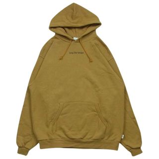 ダブルタップス(W)taps)のWTAPS ダブルタップス LLW long live wtaps バックプリント プルオーバー パーカー フーディ ブラウン系 05【中古】(パーカー)