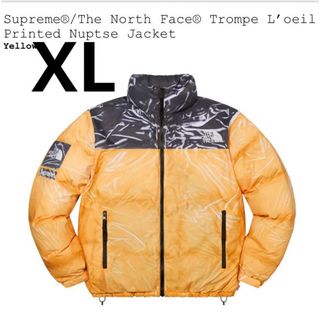 シュプリーム(Supreme)のThe North Face Trompe Loeil Printed Nupt(ダウンジャケット)