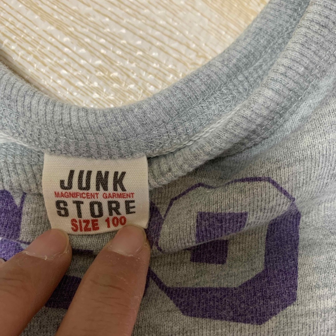 JUNK STORE(ジャンクストアー)のJUNK STORE  kids トレーナー キッズ/ベビー/マタニティのキッズ服男の子用(90cm~)(Tシャツ/カットソー)の商品写真