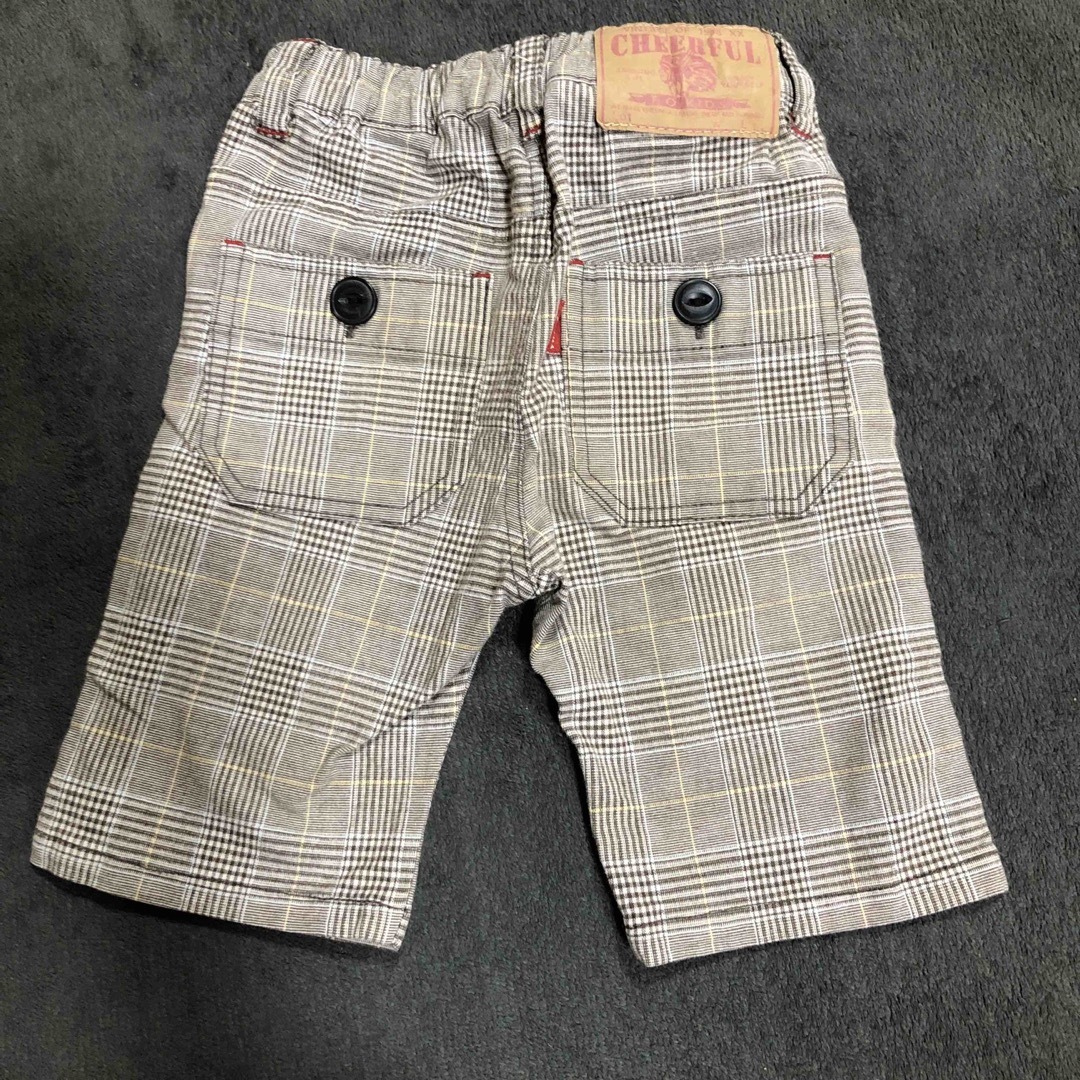 F.O.KIDS(エフオーキッズ)の90サイズ　チェックズボン　F.O.KIDS キッズ/ベビー/マタニティのキッズ服男の子用(90cm~)(パンツ/スパッツ)の商品写真