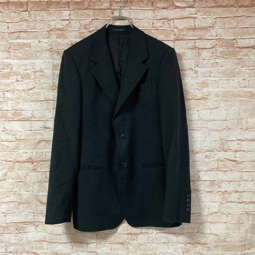 Emporio Armani(エンポリオアルマーニ)のエンポリオアルマーニ NAPOLI ジャケット テーラード スーツ ビジネス 黒 メンズのジャケット/アウター(テーラードジャケット)の商品写真