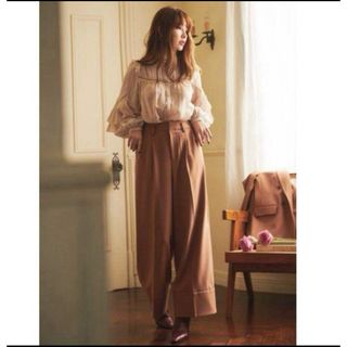 Herlipto  Pleated Wide Leg Pants(カジュアルパンツ)