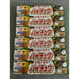 モリナガセイカ(森永製菓)の森永 ハイチュウ 和梨 6本セット(菓子/デザート)