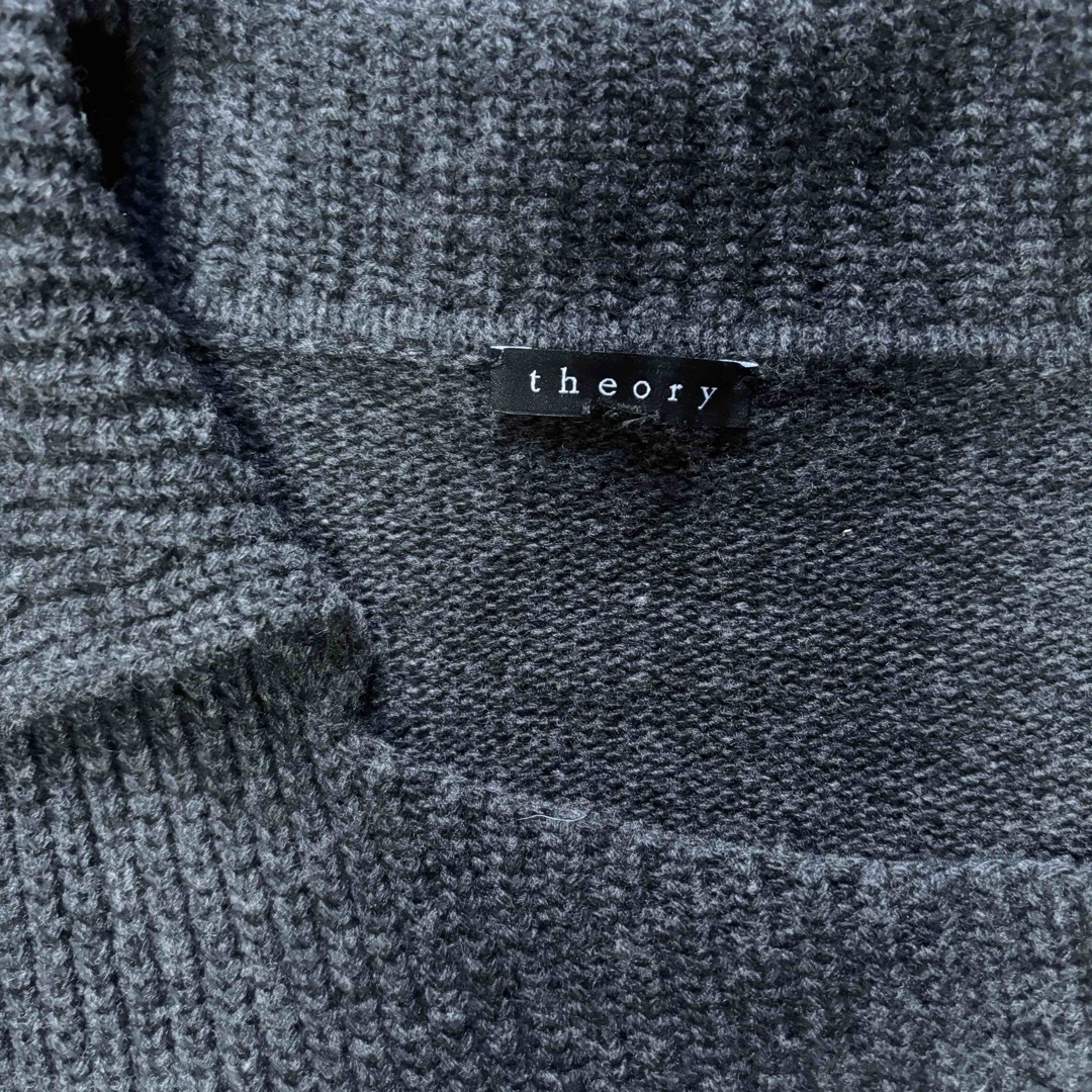 theory(セオリー)の【極美品】theory セオリー ニットベスト　ウール＆カシミヤ　ジップアップ　 レディースのトップス(ベスト/ジレ)の商品写真