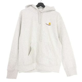 カーハート(carhartt)のカーハート AMERICAN SCRIPT スウェットパーカー S グレー(パーカー)