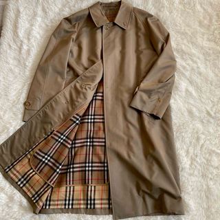 バーバリー(BURBERRY) ステンカラーコート(メンズ)（ウール）の通販