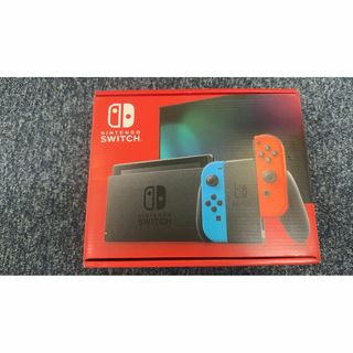 ニンテンドースイッチ(Nintendo Switch)のNintendo Switch ネオンブルー  ネオレッドHAD-S-KAH新型(携帯用ゲーム機本体)