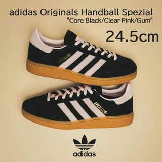 アディダス(adidas)の【新品】24.5cm adidas SPEZIALスペツィアル ブラック/ピンク(スニーカー)