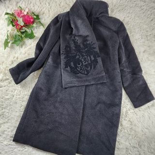 美品♡トクコプルミエヴォル　総柄プリーツロングワンピース　縮絨加工　フレアマキシnakoのお洋服