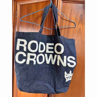 ロデオクラウンズワイドボウル(RODEO CROWNS WIDE BOWL)のロデオクラウンズワイドボウル　rodeo crowns ノベルティーデニムバッグ(トートバッグ)