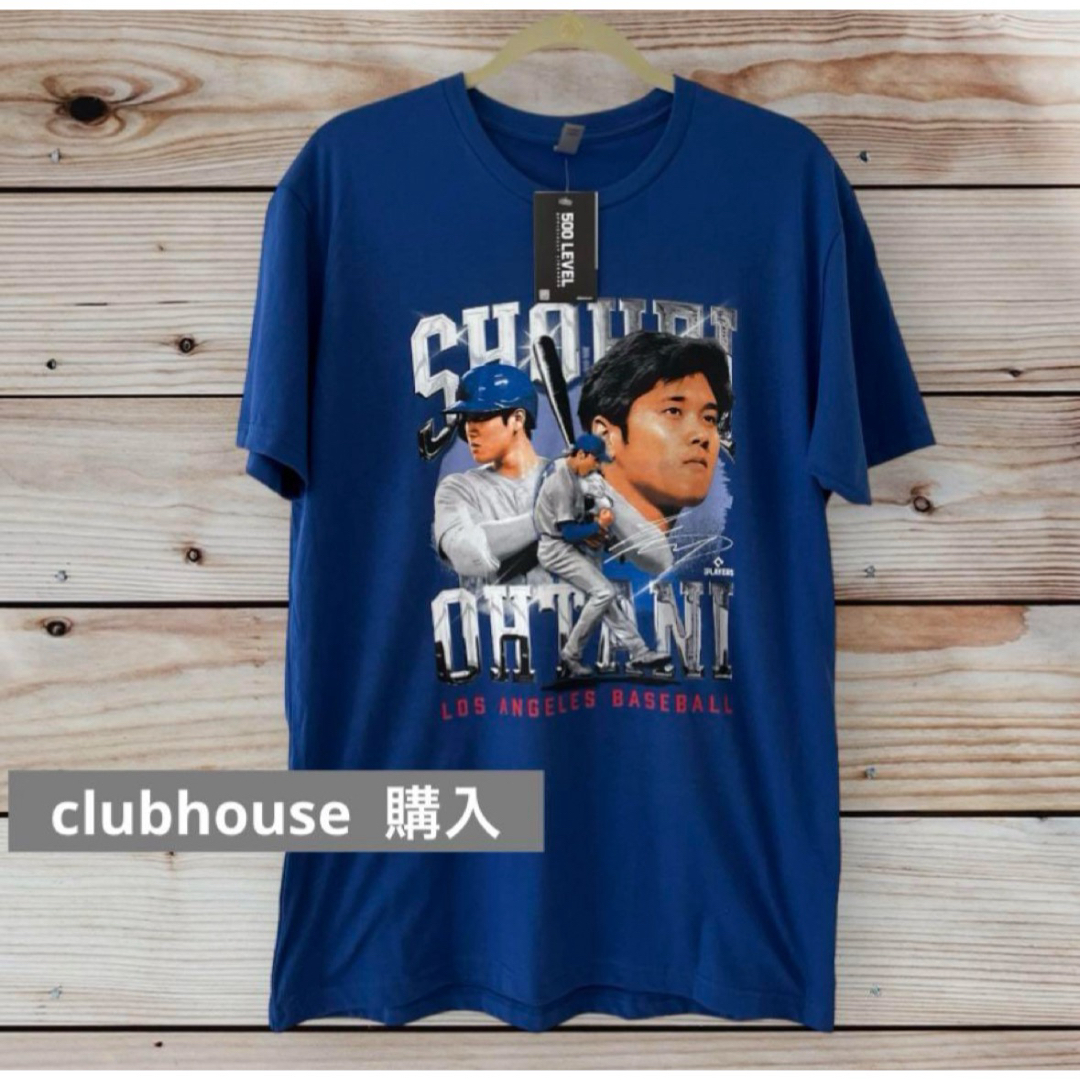 MLB大谷翔平　ドジャース　Tシャツ　ロサンゼルス　clubhouse購入