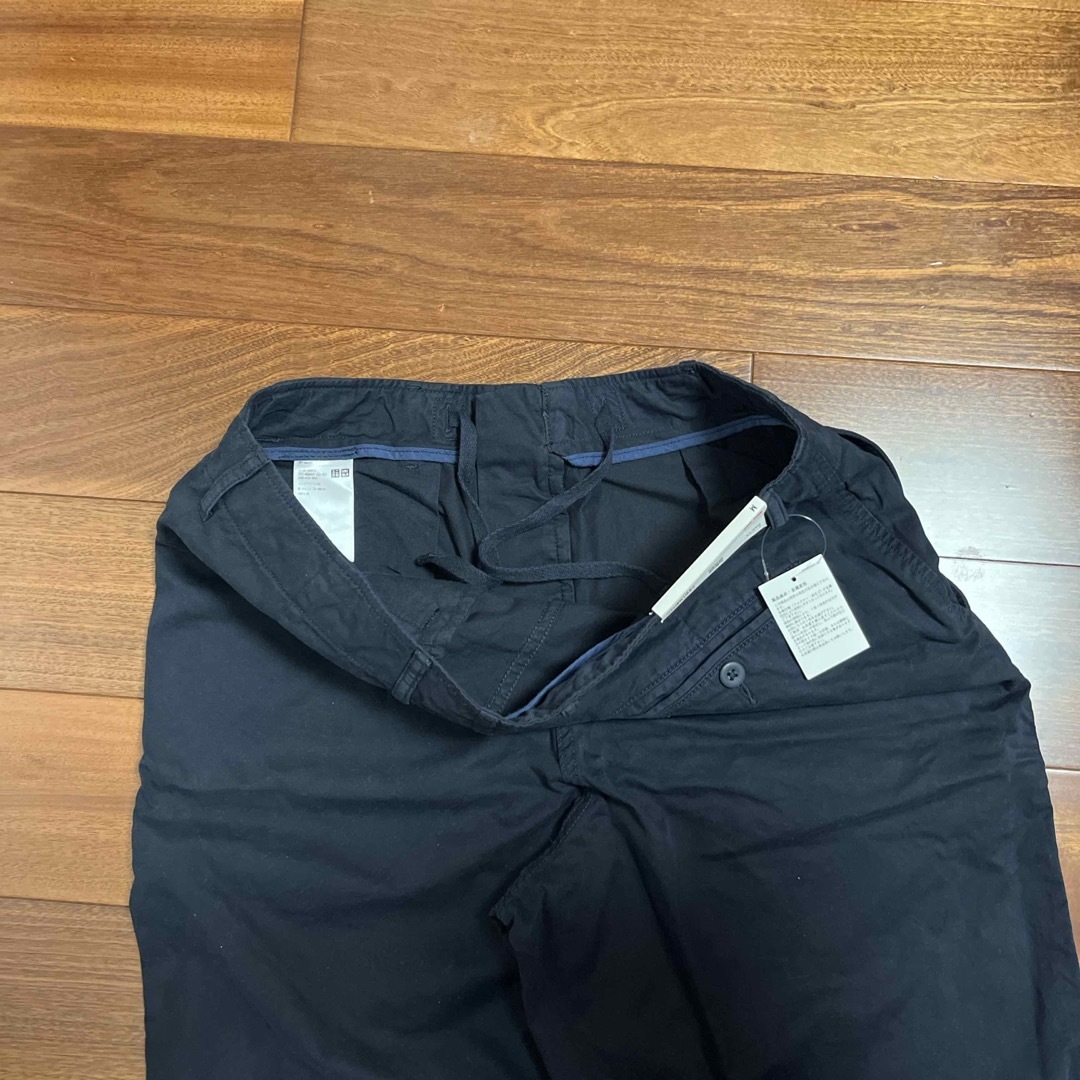 UNIQLO(ユニクロ)のユニクロ　チノショーツ　紺色　Mサイズ メンズのパンツ(ショートパンツ)の商品写真