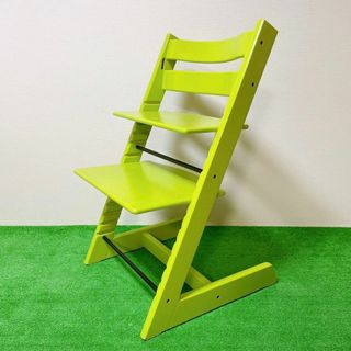 ストッケ(Stokke)の美品 ！ストッケ トリップトラップ TRIPP TRAPP シリアルNo.4(ダイニングチェア)