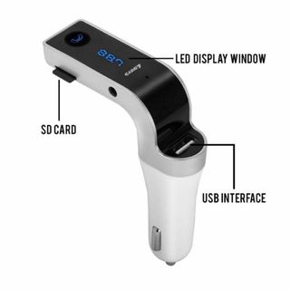 Autofy Car V7 ワイヤレス LEDカーチャージャー USB充電器(車内アクセサリ)