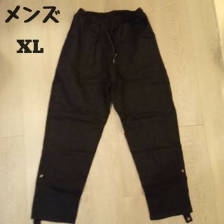 メンズ　カーゴパンツ　XL   ブラック　 XLサイズ　新品　タグ付き(ワークパンツ/カーゴパンツ)