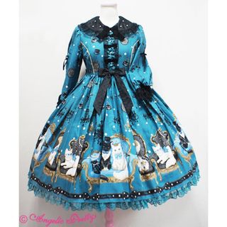 アンジェリックプリティー(Angelic Pretty)の2月10日まできらり様専用Princess Cat ワンピ他3点(ひざ丈ワンピース)