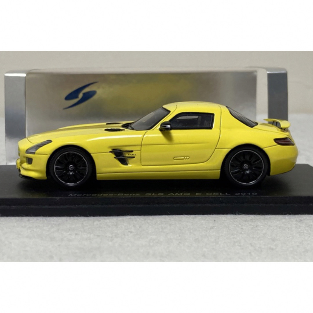 メルセデスベンツ SLS AMG E-CELL 2010 スパーク製　1/43 エンタメ/ホビーのおもちゃ/ぬいぐるみ(ミニカー)の商品写真