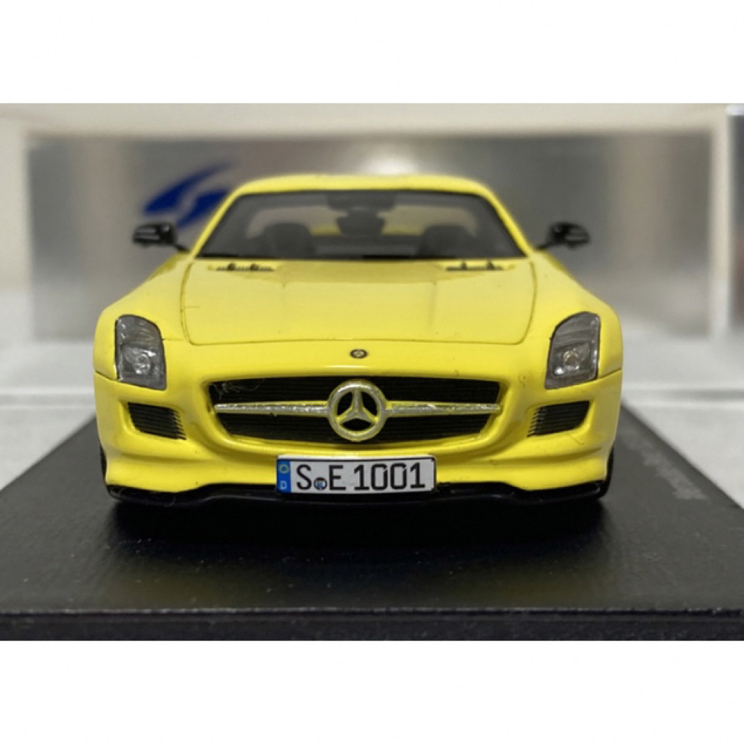 メルセデスベンツ SLS AMG E-CELL 2010 スパーク製　1/43 エンタメ/ホビーのおもちゃ/ぬいぐるみ(ミニカー)の商品写真