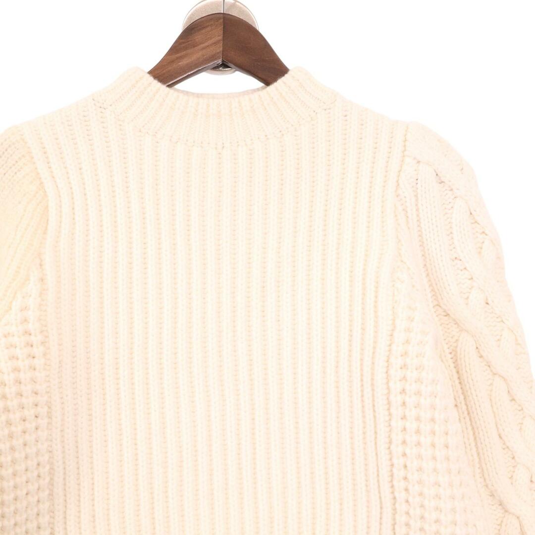 sacai(サカイ)のサカイ 23年製 オフホワイト ウール モヘアニット プルオーバー 23-06851 Wool Mohair Knit Pullover 2 レディースのレッグウェア(タイツ/ストッキング)の商品写真