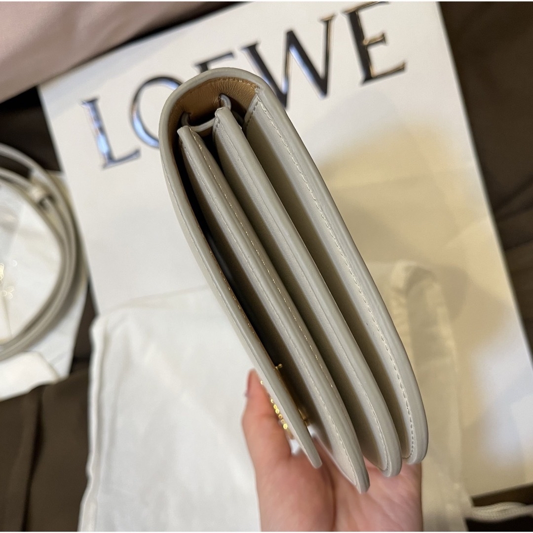 LOEWE(ロエベ)の新品 未使用 ロエベ LOEWE ゴヤ アコーディオンクラッチ  レディースのバッグ(ショルダーバッグ)の商品写真