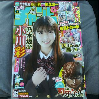 ノギザカフォーティーシックス(乃木坂46)の乃木坂46 小川彩  ポスター付  週刊少年チャンピオン  ８号  応募券無(少年漫画)