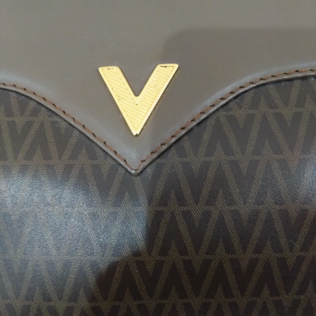 MARIO VALENTINO(マリオバレンチノ)のマリオバレンチノ　セカンドバッグ　ブラウン メンズのバッグ(セカンドバッグ/クラッチバッグ)の商品写真