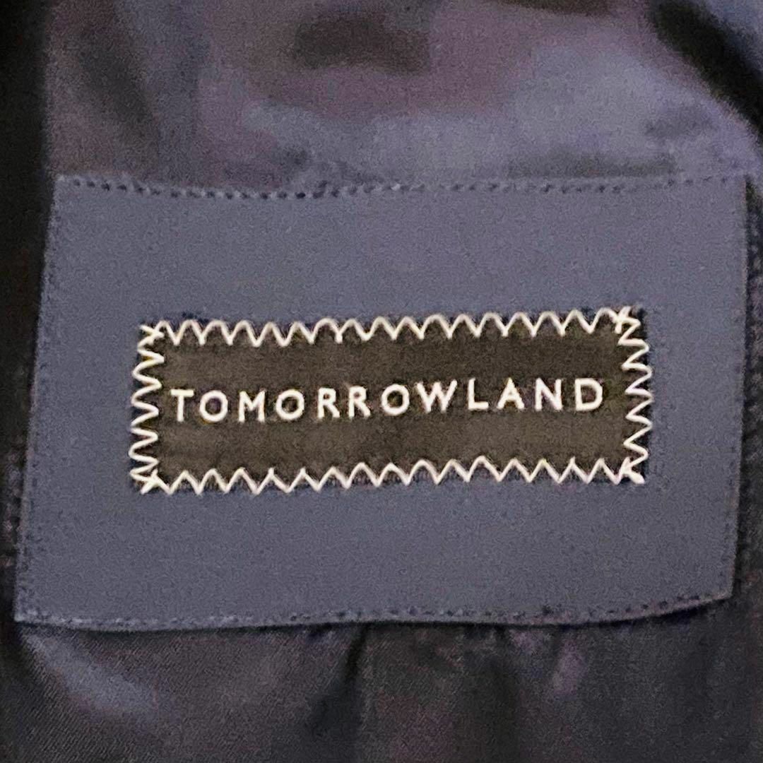 ロロピアーナ TOMORROWLAND トレンチコート ベルト付 ネイビー