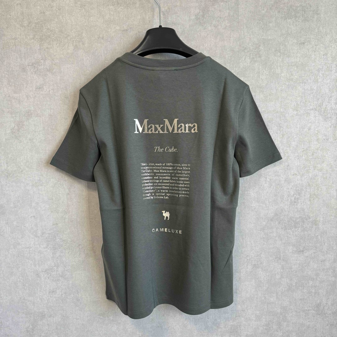 'S Max Mara(エスマックスマーラ)の【24SS・正規品★】S Max Mara QUIETO ロゴ付き Tシャツ レディースのトップス(Tシャツ(半袖/袖なし))の商品写真