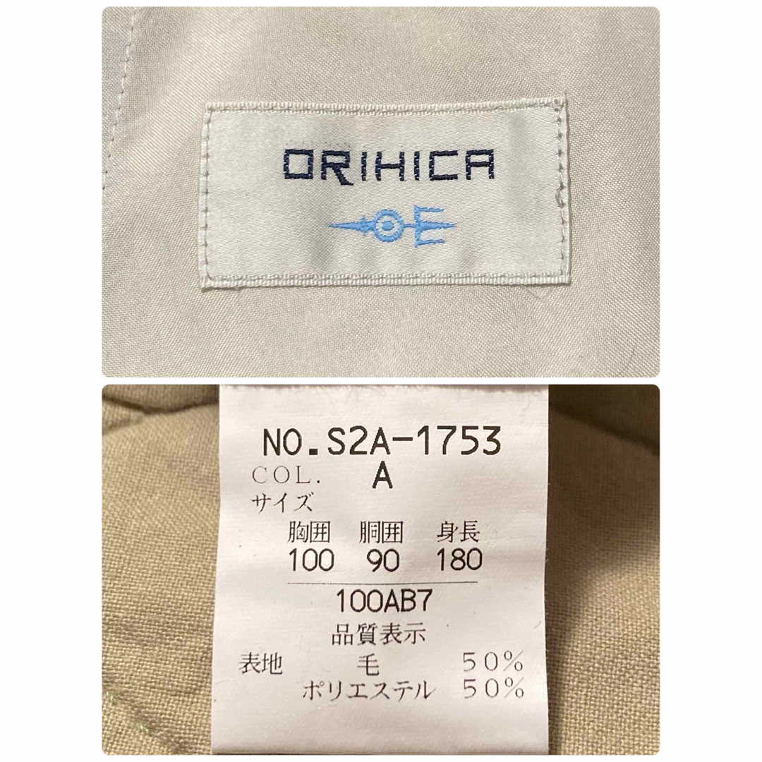 ORIHICA(オリヒカ)の★超美品★メンズORIHICA ウールブレンドスラックス100AB メンズのパンツ(スラックス)の商品写真