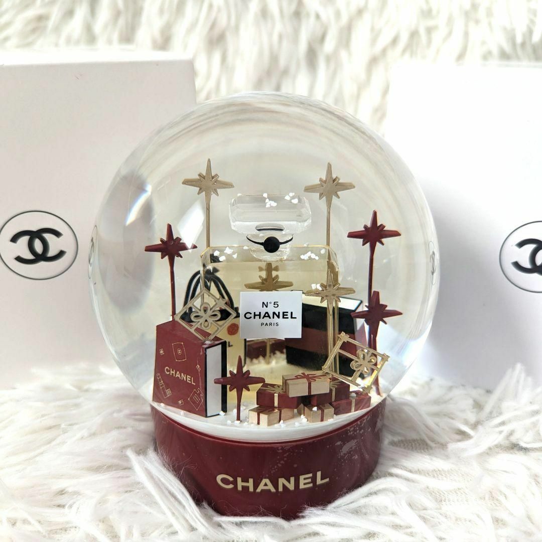 極美品　2023年 箱付 シャネル CHANEL N°5 スノードーム vicその他箱付