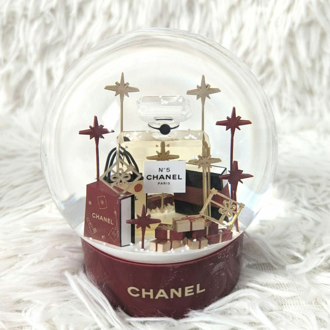 CHANEL - 極美品 2023年 箱付 シャネル CHANEL N°5 スノードーム CHANEL - 極美品 2023年 箱付 シャネル CHANEL N°5 スノードーム