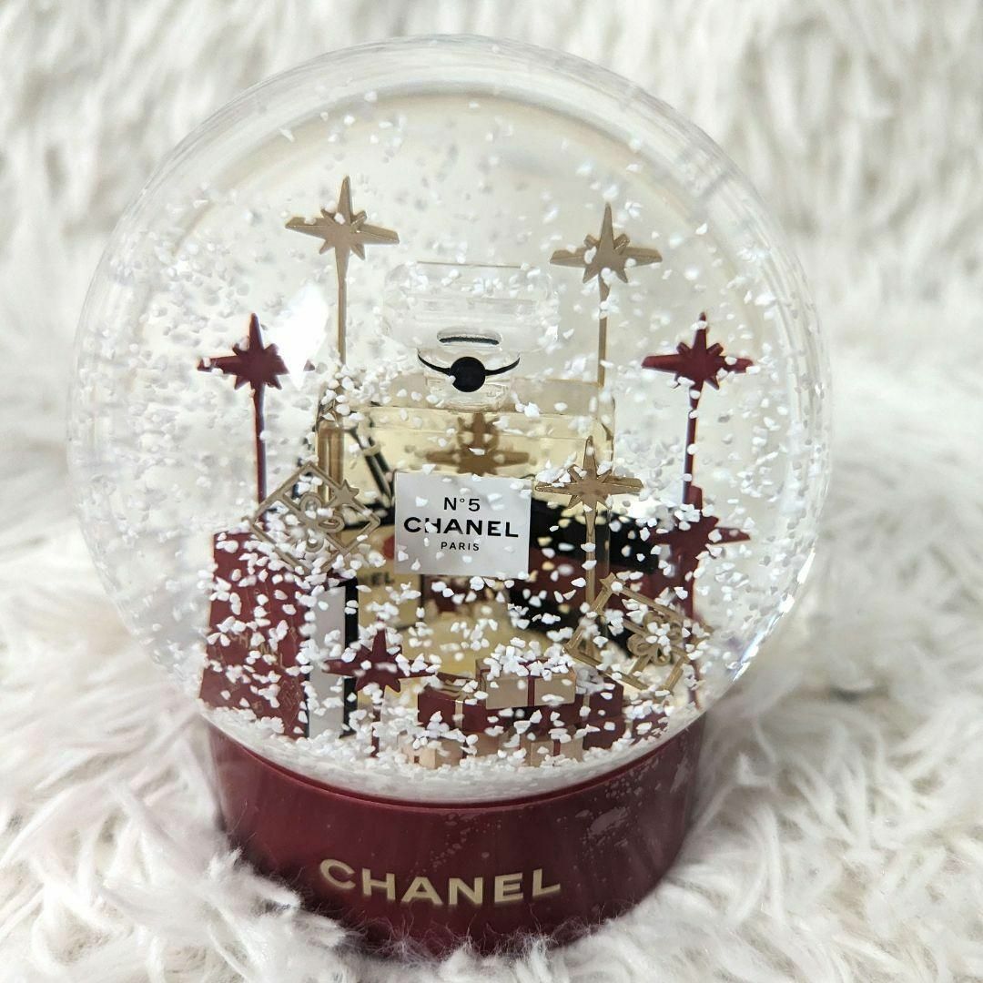 CHANEL - 極美品 2023年 箱付 シャネル CHANEL N°5 スノードーム CHANEL - 極美品 2023年 箱付 シャネル CHANEL N°5 スノードーム