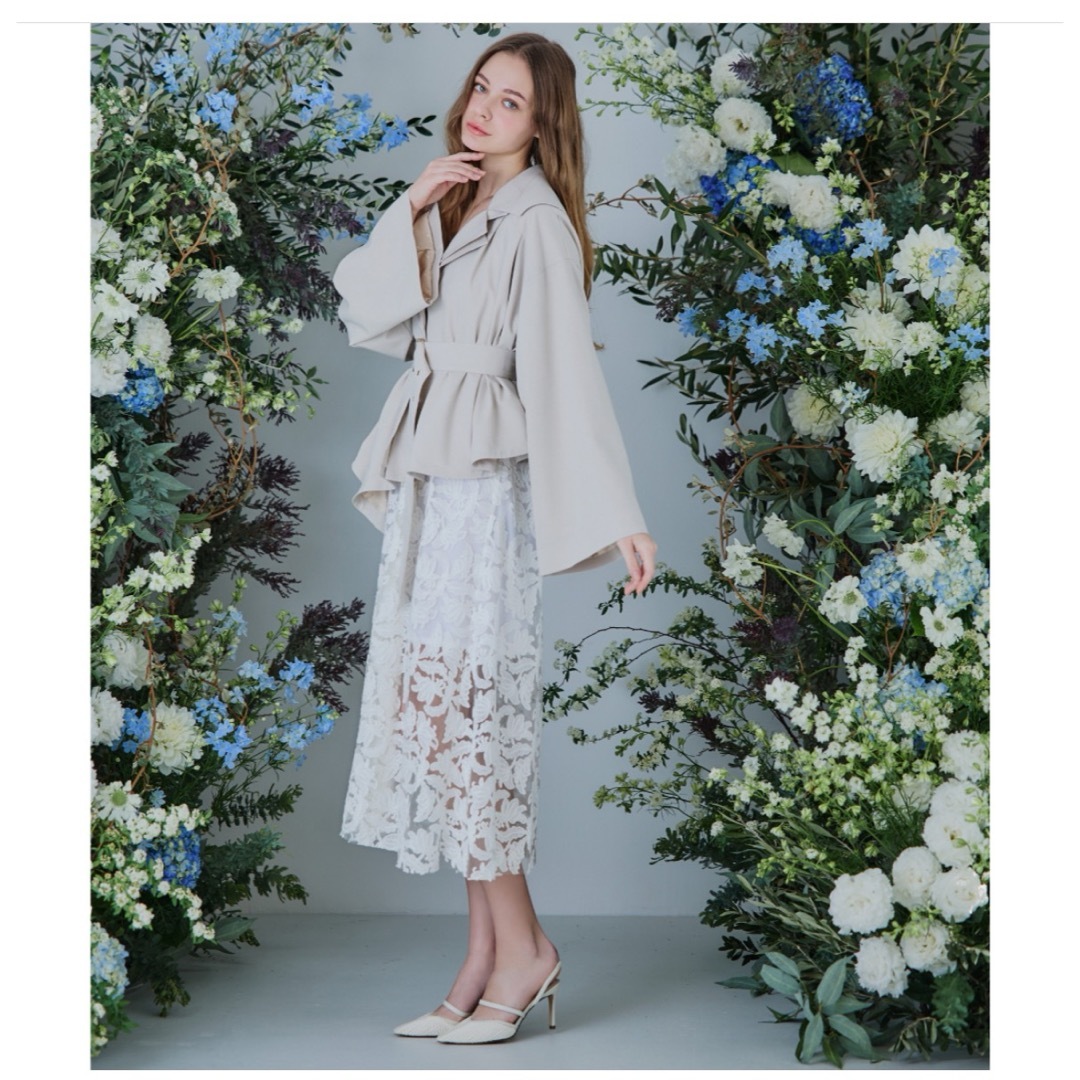 Riu 3way lace trench coat ベージュRちゃん