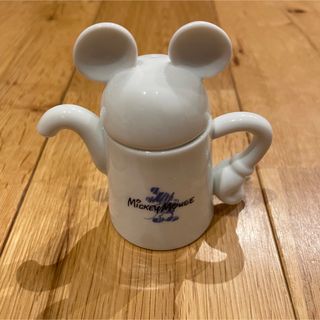 ディズニー(Disney)の《希少》陶器製　ディズニー　ミッキーマウス　醤油差し　調味料入れ(容器)