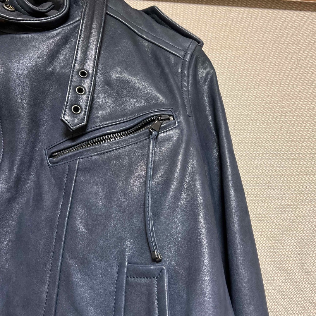 DIESEL BLACK GOLD(ディーゼルブラックゴールド)の革ジャン　 レディースのジャケット/アウター(ライダースジャケット)の商品写真