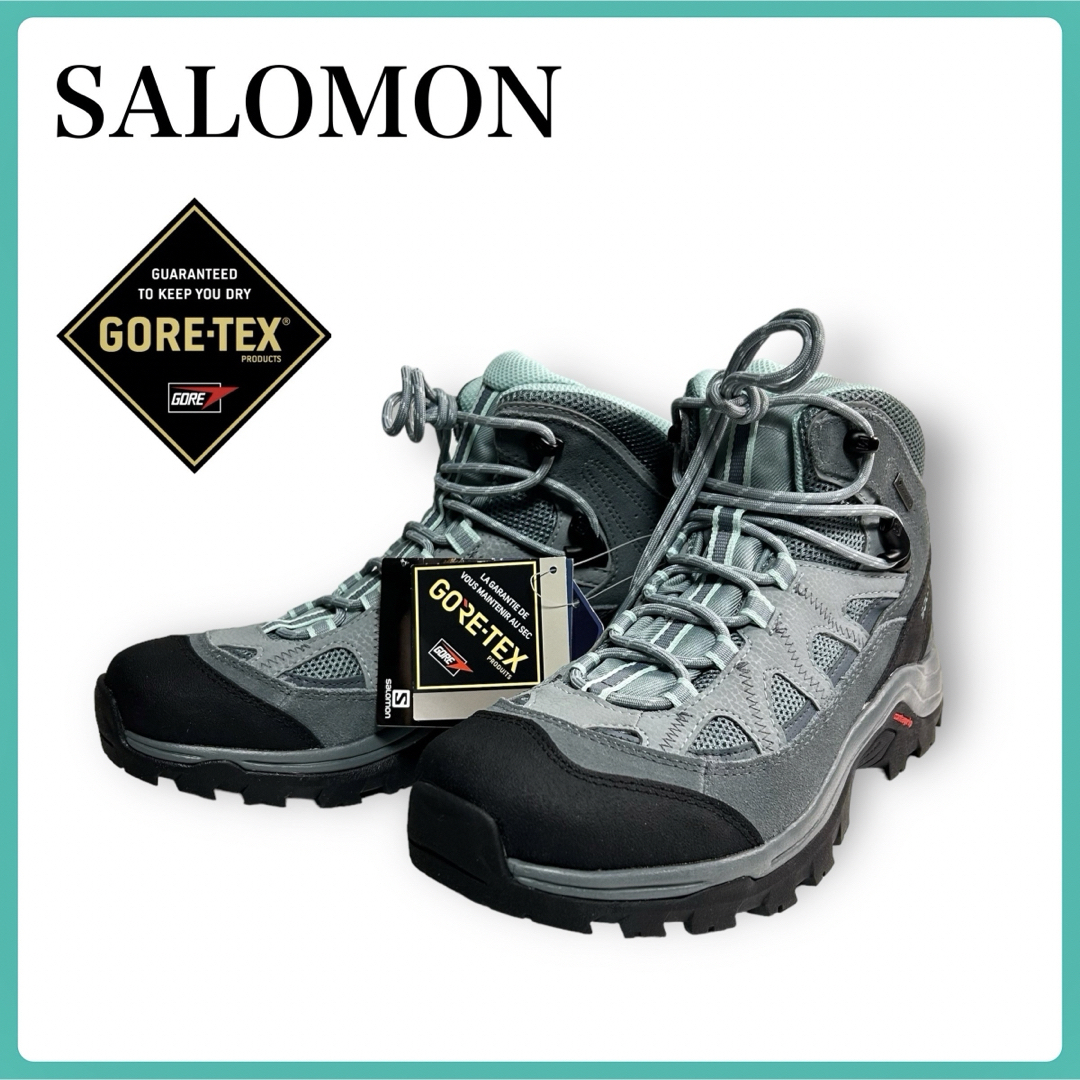 SALOMON(サロモン)の【未使用品】サロモン オーセンティック LTR ゴアテックス 24.5cm レディースの靴/シューズ(ブーツ)の商品写真