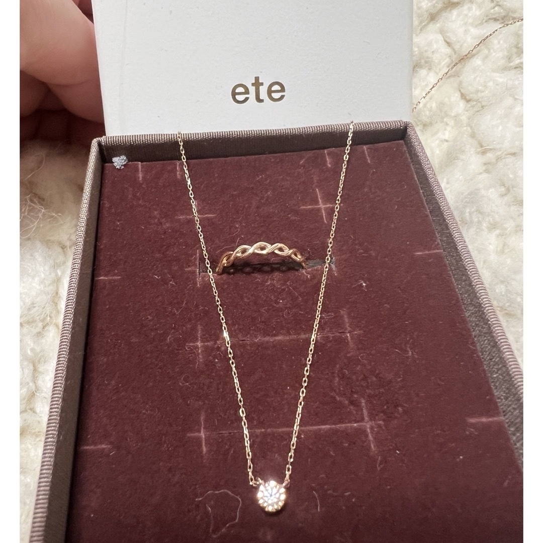 ete(エテ)のete リング　ネックレス レディースのアクセサリー(ネックレス)の商品写真