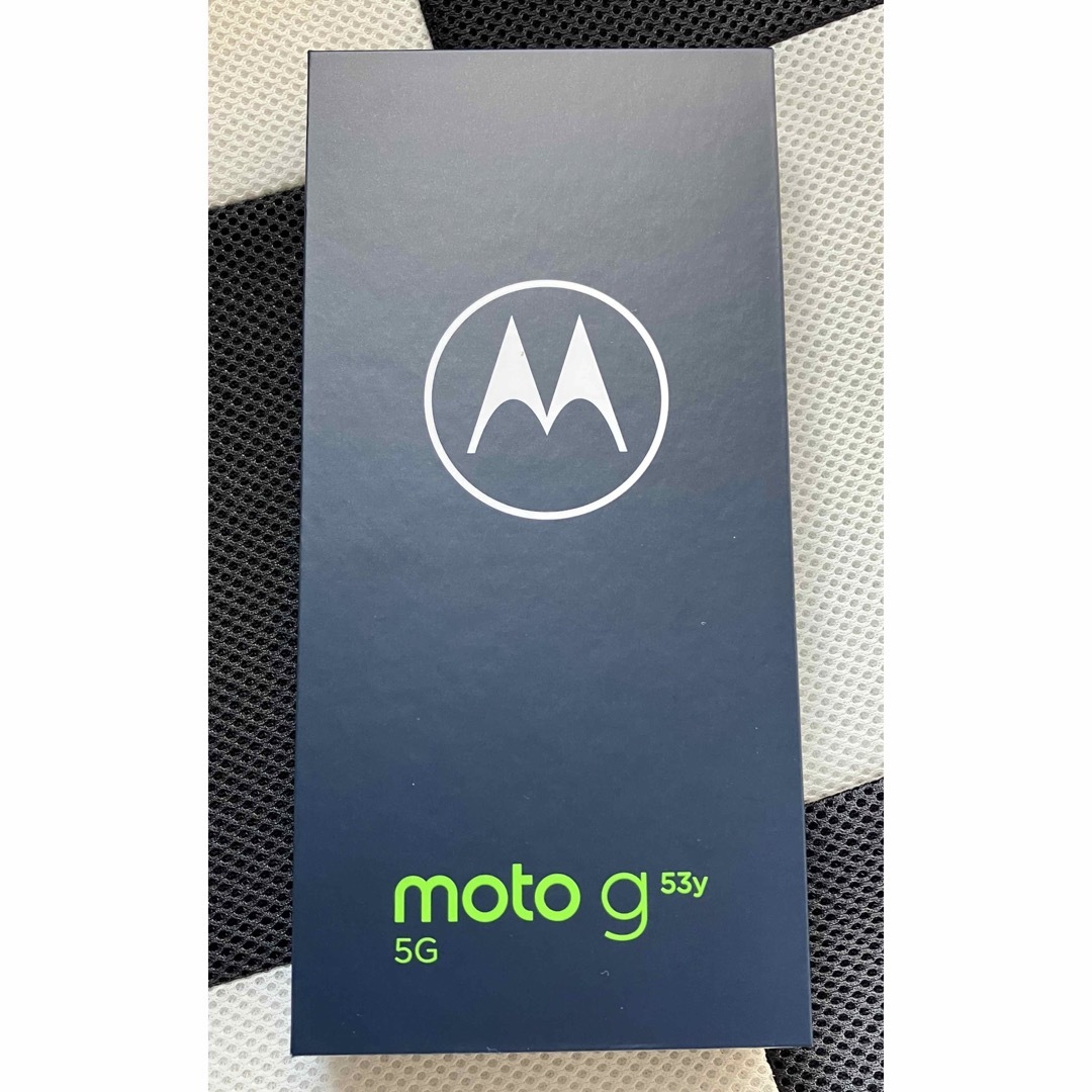 Motorola(モトローラ)の【新品未使用品】moto g53y 5G インクブラック 送料無料 スマホ/家電/カメラのスマートフォン/携帯電話(スマートフォン本体)の商品写真