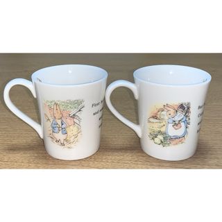 ピーターラビット(PETER RABBIT（TM）)のピーターラビット&シスターズ マグカップ 2個セット 新品未使用(食器)