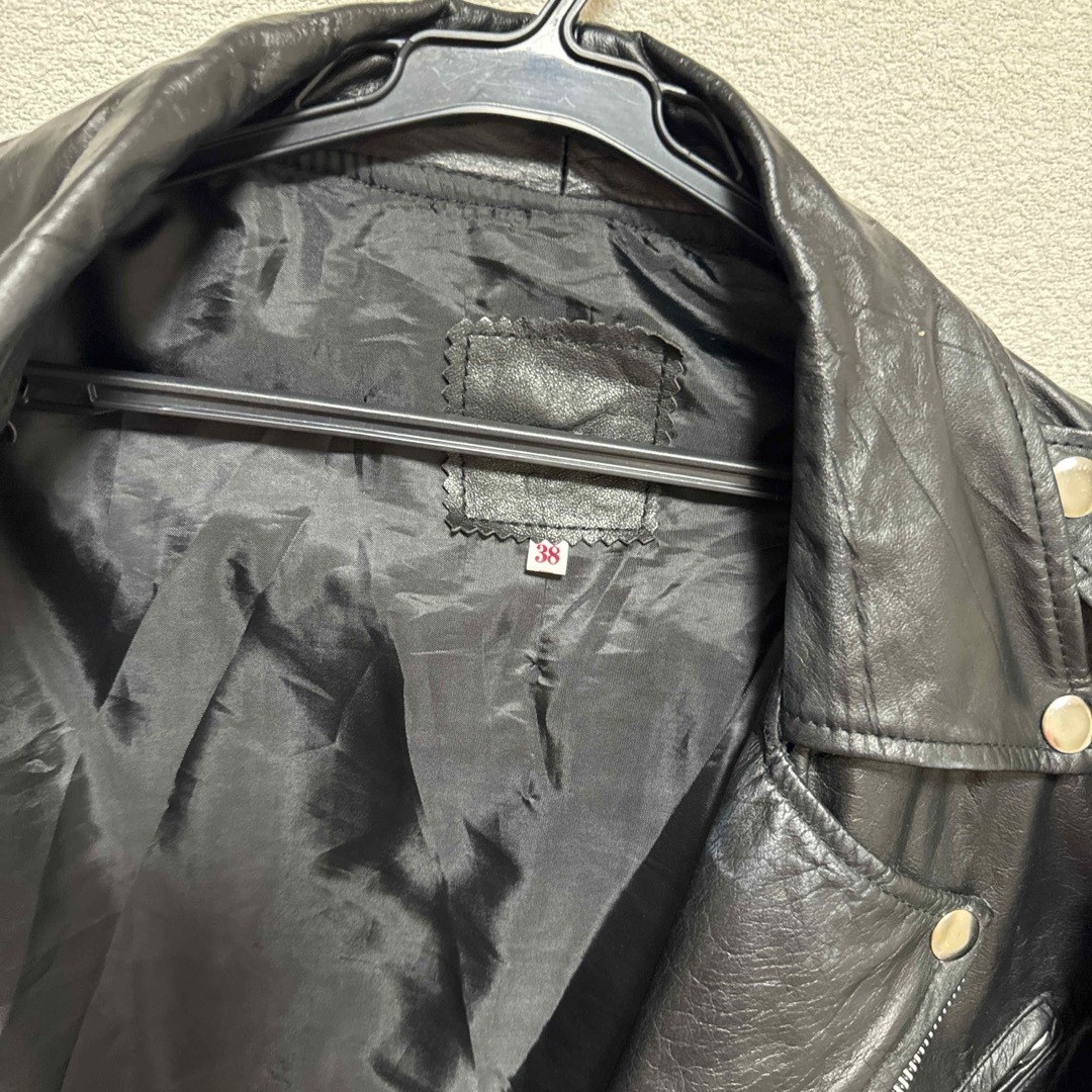 革ジャン 38サイズ ヴィンテージ メンズのジャケット/アウター(レザージャケット)の商品写真