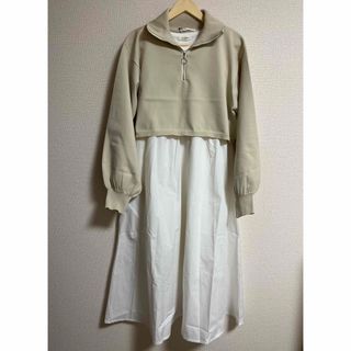 ダブルクローゼット(w closet)のwcloset  セットアップワンピース(ロングワンピース/マキシワンピース)