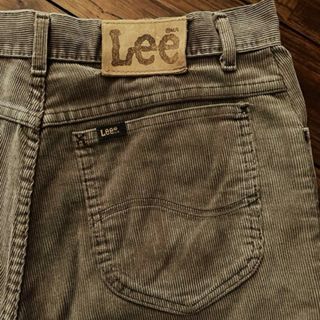 リー(Lee)のLee USA製 コーデュロイパンツ ビンテージ アメリカ古着(デニム/ジーンズ)