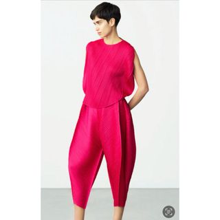 プリーツプリーズイッセイミヤケ(PLEATS PLEASE ISSEY MIYAKE)のプリーツプリーズ　セットアップ　パンツ(セット/コーデ)